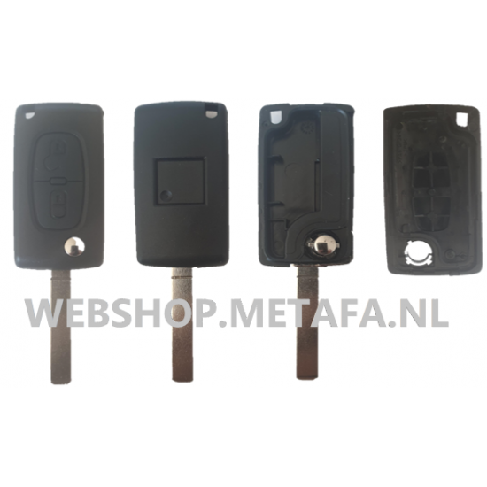 PSA-S01B PEUGEOT BEHUIZING, 2 KNOPS, PROFIEL PG33 (VA2)