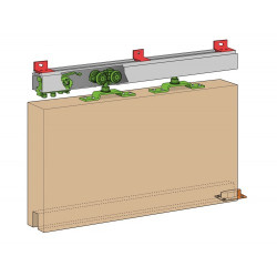 H100E/18AN-VERPAKTE HUSKY SET, 1800MM ALU GEANOD. - 100KG