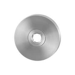 GPF110000200 RVS GEBORSTELD, RONDE CLICK ROZET 50X8MM LINKS/ RECHTS GPF110000200 RVS GEBORSTELD, RONDE CLICK ROZET 50X8MM LINKS/ RECHTS