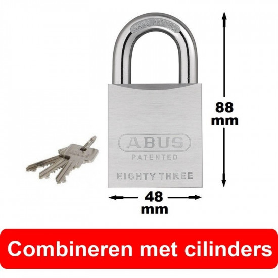 V480-28 HANGSLOT V-SYSTEEM 02CE VERSCHILLEND SLUITEND