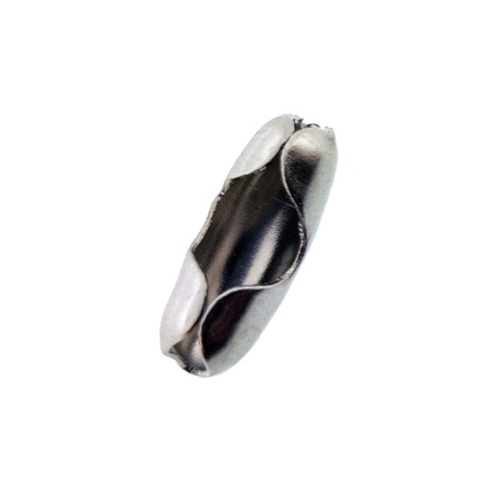 BUSJE VOOR KOGELKETTING ø3,6 MS.NIKKEL / KKB.3136