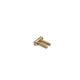 Meubel inboorpaumelle 9x25 mm smal model vermessingd Meubel inboorpaumelle 9x25 mm smal model vermessingd