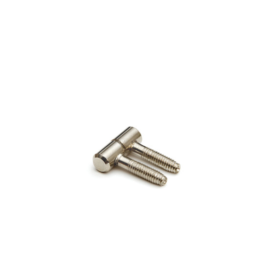 Meubel inboorpaumelle 9x25 mm smal model vermessingd Meubel inboorpaumelle 9x25 mm smal model vermessingd