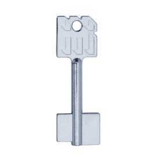 PIJPSLEUTEL BLIND DUBBELBAARD - MAUER 65X6 PIJPSLEUTEL BLIND DUBBELBAARD - MAUER 65X6