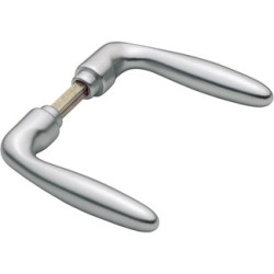 Hoppe deurkrukken aluminium Verona 1510 f1