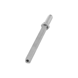 AG0076 WISSELSTIFT EXCENTRISCH VAST/DRAAIBAAR M10X35 MM / 8X8X110 MM T.B.V. DEURDIKTE 68 MM