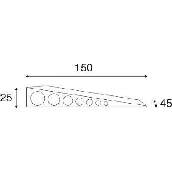 MILLIMAX WIG 150X45X25MM 35 STUKS ROOD