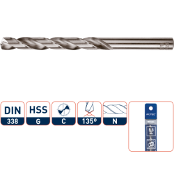 HSS-G SPIRAALBOOR, DIN 338, TYPE N, BLANK, ø11,5 HSS-G SPIRAALBOOR, DIN 338, TYPE N, BLANK, ø11,5