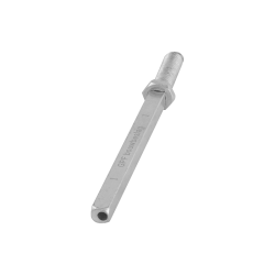 AG0075 WISSELSTIFT EXCENTRISCH VAST/DRAAIBAAR M10X35 MM / 8X8X100 MM T.B.V. DEURDIKTE 56 MM