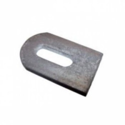 Aanlaslip 50x30x5 mm / sleuf 25x10 mm