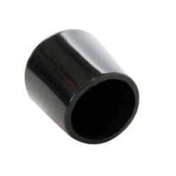 Stoelpootdop 13mm peer zwart Stoelpootdop 13mm peer zwart