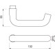 AMI Deurkrukset type 356 deurdikte 40 mm F1 alu AMI Deurkrukset type 356 deurdikte 40 mm F1 alu
