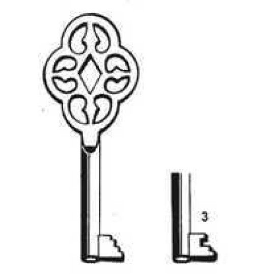 PIJP KLAVIERSLEUTEL MEUB-JUNIE 164/17-5/03