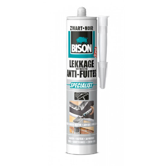 BISON LEKKAGEKIT ZWART -300ML/KOKER - 0.3 LTR BISON LEKKAGEKIT ZWART -300ML/KOKER - 0.3 LTR