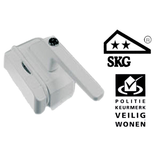 Raamslot FO500 Wit SKG**® (bev.kierst.)