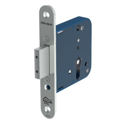 245417U2450 VEILIGHEIDSBIJZETSLOT, SKG**, DM50MM, PC, VOORPLAAT RVS 24X159MM AFGEROND, DR 1+2+3+4.