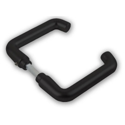 Ami deurkruk coupemodel aluminium zwart