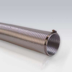 COMPACTSLANG Ø 100MM X 2,5 M ALUMINIUM COMPACTSLANG Ø 100MM X 2,5 M ALUMINIUM