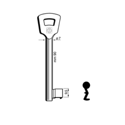 DOP BONT SLEUTEL 7MM -NEMEF 5NFHL(106N) DOP BONT SLEUTEL 7MM -NEMEF 5NFHL(106N)