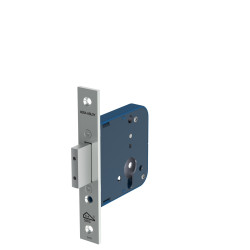 245617T2460 VEILIGHEIDSBIJZETSLOT, SKG**, DM60MM, RC, VOORPLAAT RVS 24X159MM RECHTHOEKIG, DR 1+2+3+4.