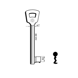 DOP BONT SLEUTEL 7MM -NEMEF 9NFHL(106N) DOP BONT SLEUTEL 7MM -NEMEF 9NFHL(106N)