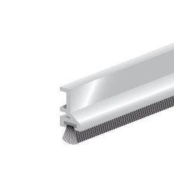 Ellen opbouw tochtprofiel ATS met borstel lengte 2300 mm aluminium Ellen opbouw tochtprofiel ATS met borstel lengte 2300 mm aluminium