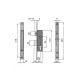 Insteekslot DM25 PC85 VP22X3 RVS