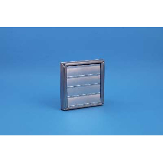 RVS LAMELLENROOSTER 4 LAMELLEN Ø150MM