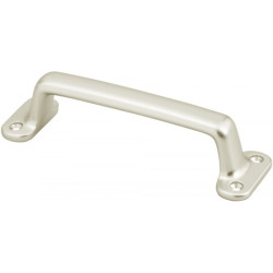 GREEP 140MM OPSCHROEVEND NIEUW ZILVER GREEP 140MM OPSCHROEVEND NIEUW ZILVER