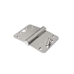 Kogelstiftpaumelle kantelaaf ronde hoeken 89x150 mm SKG***® staal verzinkt Links Kogelstiftpaumelle kantelaaf ronde hoeken 89x150 mm SKG***® staal verzinkt Links