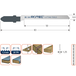 DECOUPEERZAAGBLAD DC120 / T101AO DECOUPEERZAAGBLAD DC120 / T101AO