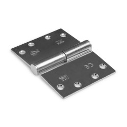 Kogelstiftpaumelle kantelaaf rechte hoeken 89x125 mm SKG***® staal verzinkt Links Kogelstiftpaumelle kantelaaf rechte hoeken 89x125 mm SKG***® staal verzinkt Links