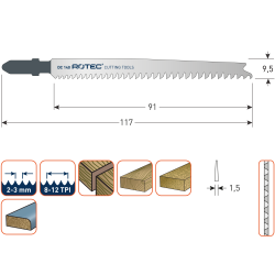 DECOUPEERZAAGBLAD DC140 / T234X DECOUPEERZAAGBLAD DC140 / T234X
