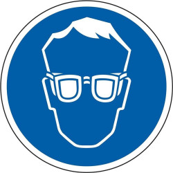 GEBODSTICKER 250 ROND10 OOGBESCHERMING 800201 GEBODSTICKER 250 ROND10 OOGBESCHERMING 800201