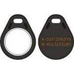 User transponder emarine zwart/wit sleutelhanger formaat met ID User transponder emarine zwart/wit sleutelhanger formaat met ID