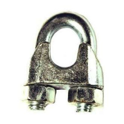 Staaldraadklem Type 741 06 mm verzinkt Staaldraadklem Type 741 06 mm verzinkt