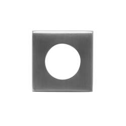 Vierkant rozetkapje van massief RVS304 IND-300 Vierkant rozetkapje van massief RVS304 IND-300