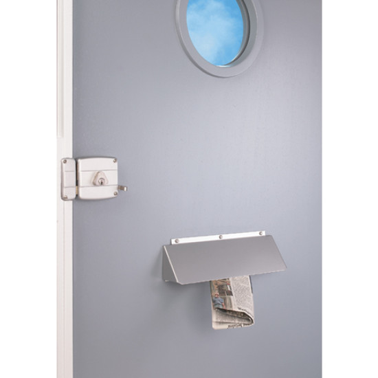 SECUMAX BRIEVENBUSBEVEILIGING - ZILVERGRIJS - RAL 9006