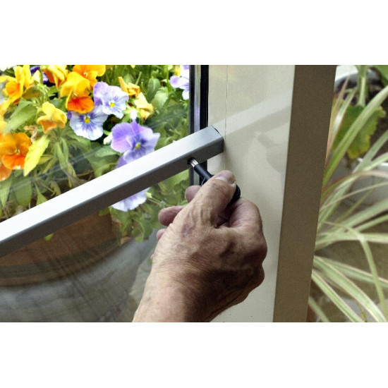 SECUBAR SCHUIFPUI- EN SCHUIFRAAMBEVEILIGING BASIC L93CM GRIJS