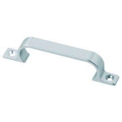 GREEP 160MM OPSCHROEVEND NIEUW ZILVER GREEP 160MM OPSCHROEVEND NIEUW ZILVER