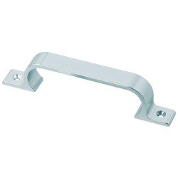 GREEP 128MM OPSCHROEVEND NIEUW ZILVER GREEP 128MM OPSCHROEVEND NIEUW ZILVER