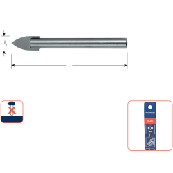 GLASBOOR, ø4,0X64 GLASBOOR, ø4,0X64