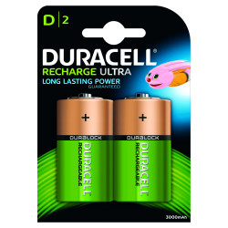 DURACELL OPLAADBARE BATTERIJEN ULTRA D 2ST. DURACELL OPLAADBARE BATTERIJEN ULTRA D 2ST.