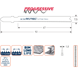 DECOUPEERZAAGBLAD DC720 / T118AF DECOUPEERZAAGBLAD DC720 / T118AF