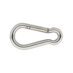 KARABIJNHAAK -RVS- 6X60