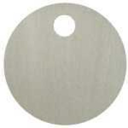 SLEUTELPENNING ALUMINIUM ROND