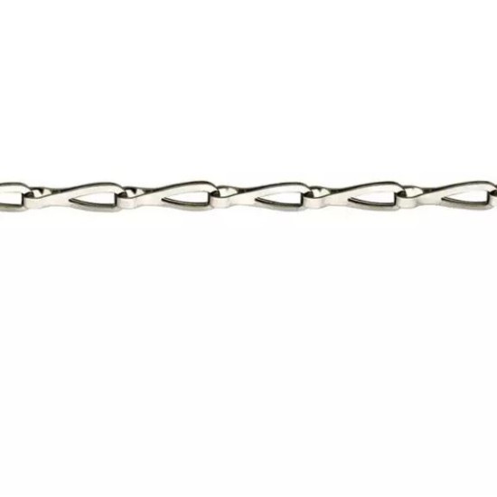 Patentketting vernikkeld 0,5X6,0X20,0 Patentketting vernikkeld 0,5X6,0X20,0