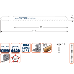 DECOUPEERZAAGBLAD DC840 DECOUPEERZAAGBLAD DC840