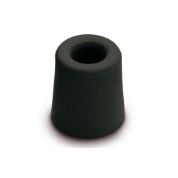 Deurbuffer rubber zwart Ø30x24 mm Deurbuffer rubber zwart Ø30x24 mm
