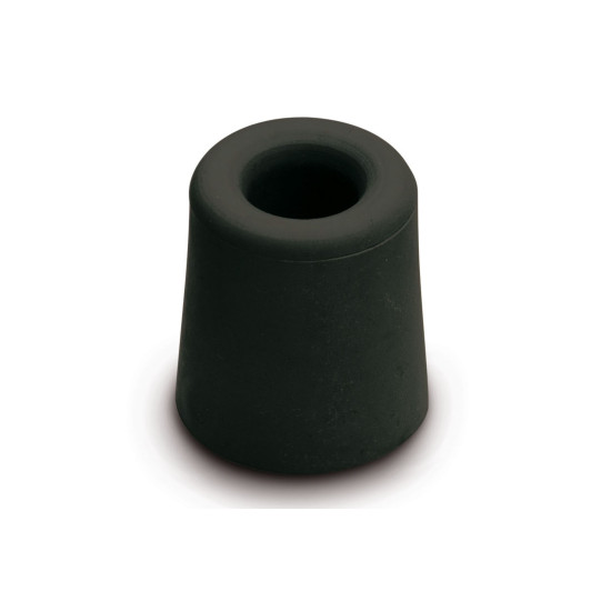 Deurbuffer rubber zwart Ø30x24 mm Deurbuffer rubber zwart Ø30x24 mm